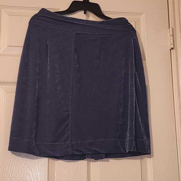 Rescent Rive Corduroy style Mini Skirt Button Front Stretch - Picture 2 of 4